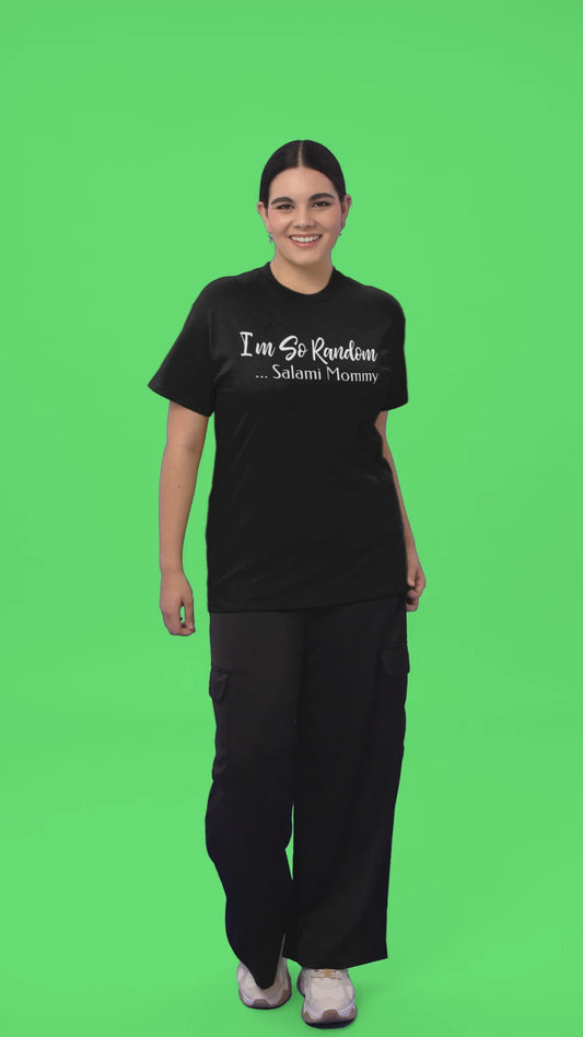 Random Salami Mommy Funny Tee – Unhinged Absurdist Mom Gift T-Shirt